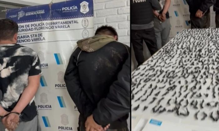 Florencio Varela – Vendían drogas, intentaron fugarse, fueron detenidos